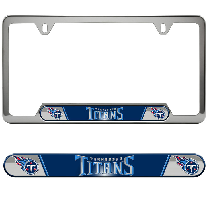 Tennessee Titans Embossed License Plate Frame
