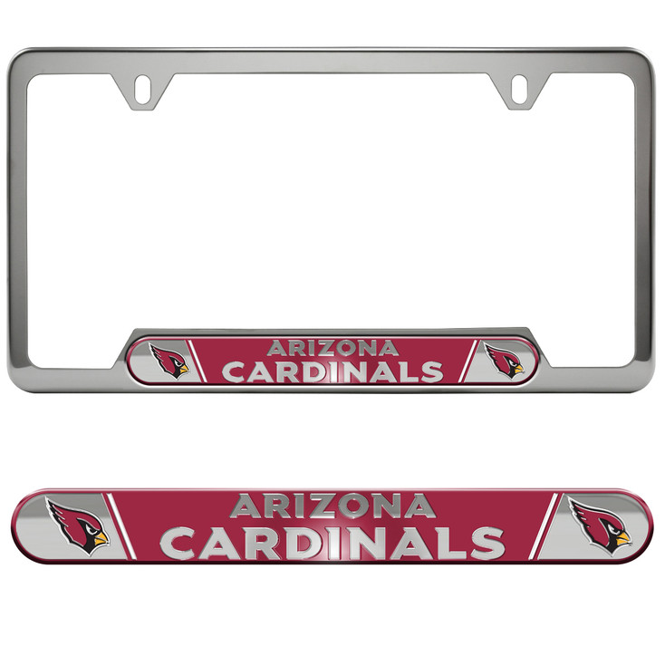 Arizona Cardinals Embossed License Plate Frame