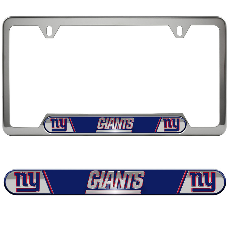 New York Giants Embossed License Plate Frame