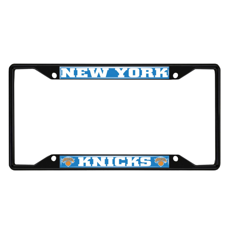 New York Knicks Black License Plate Frame