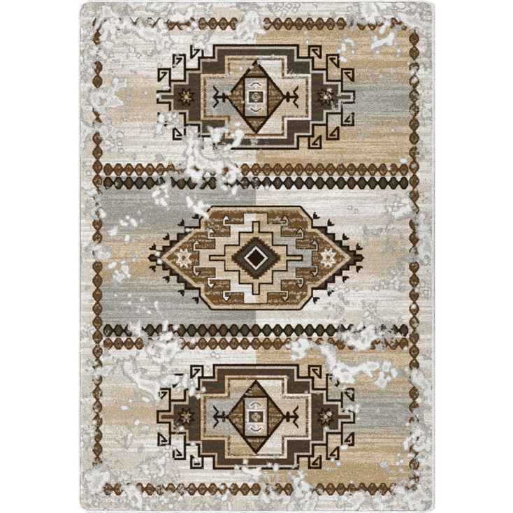 5' x 8' Adobe Rio Tanner Southwest Rectangle Rug