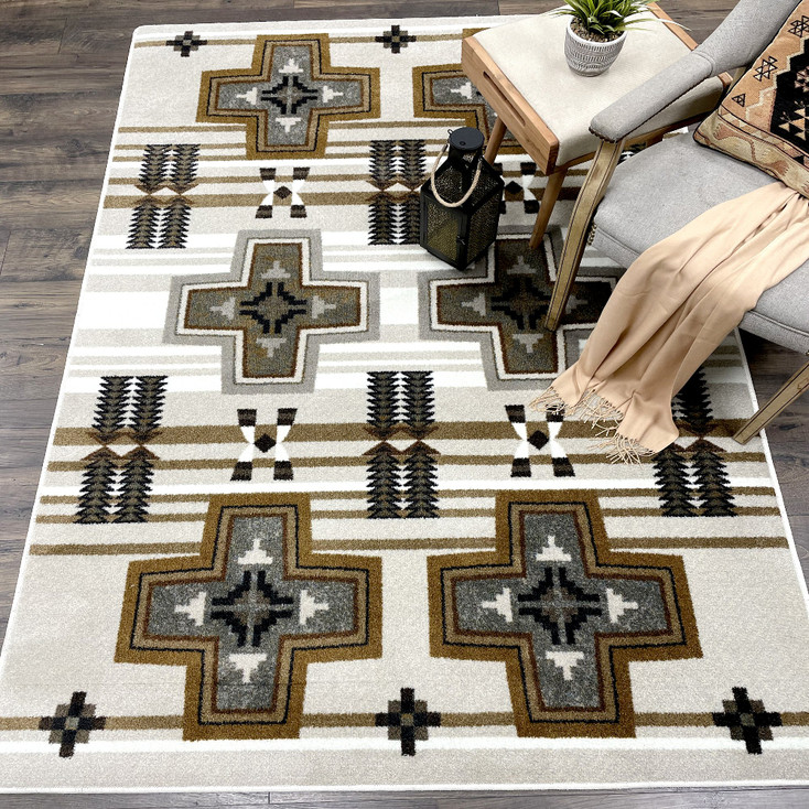 5' x 8' Grand River Canyon Southwest Rectangle Rug