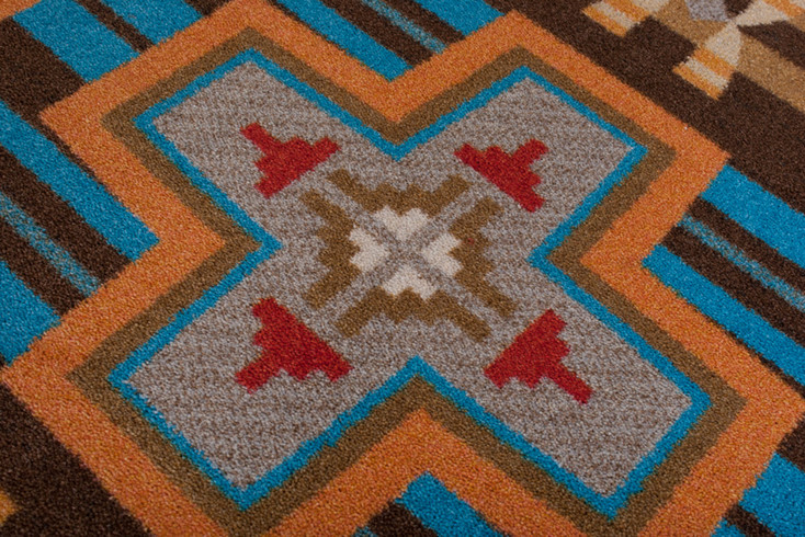 8' x 11' Grand River Desert Rust Southwest Rectangle Rug