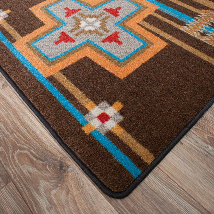 3' x 4' Grand River Desert Rust Southwest Rectangle Scatter Rug