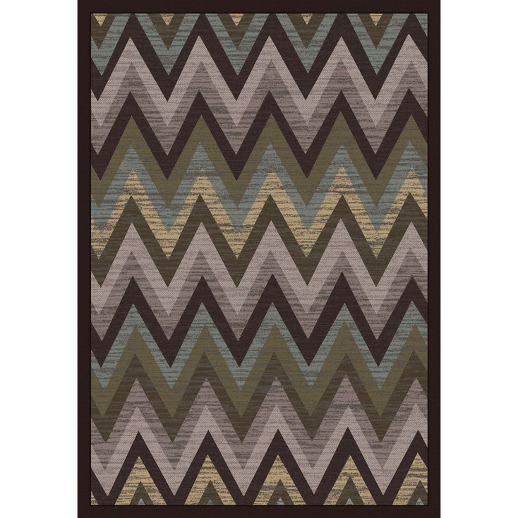 3' x 4' Rain Flame Southwest Rectangle Scatter Rug