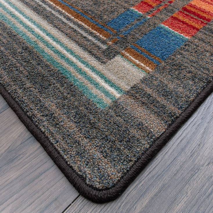 3' x 4' Rim Shot Canyon Southwest Rectangle Scatter Rug