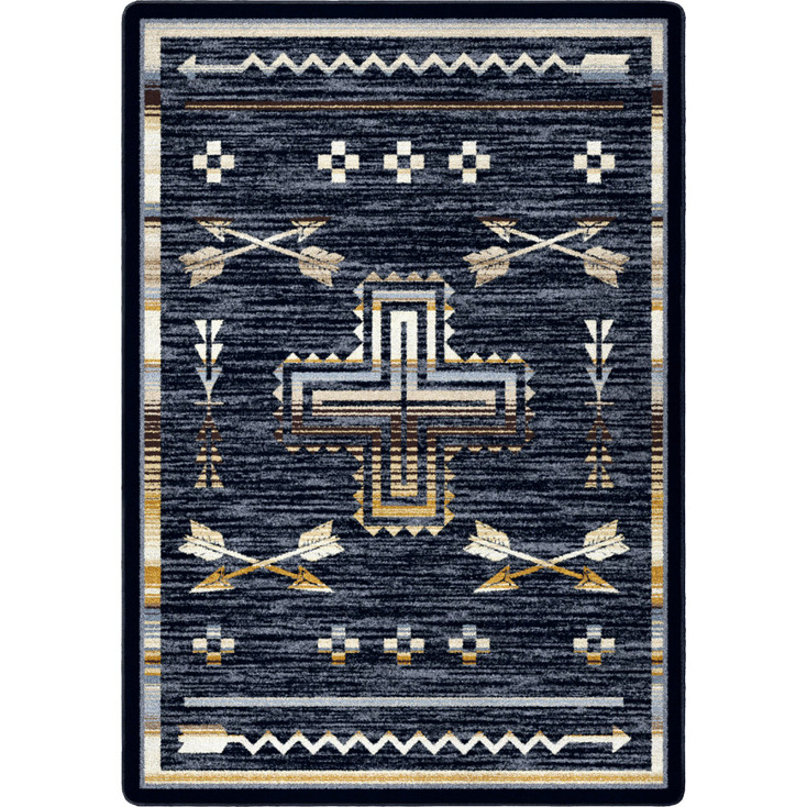 4' x 5' Shoot Me Straight Natural Southwest Rectangle Rug