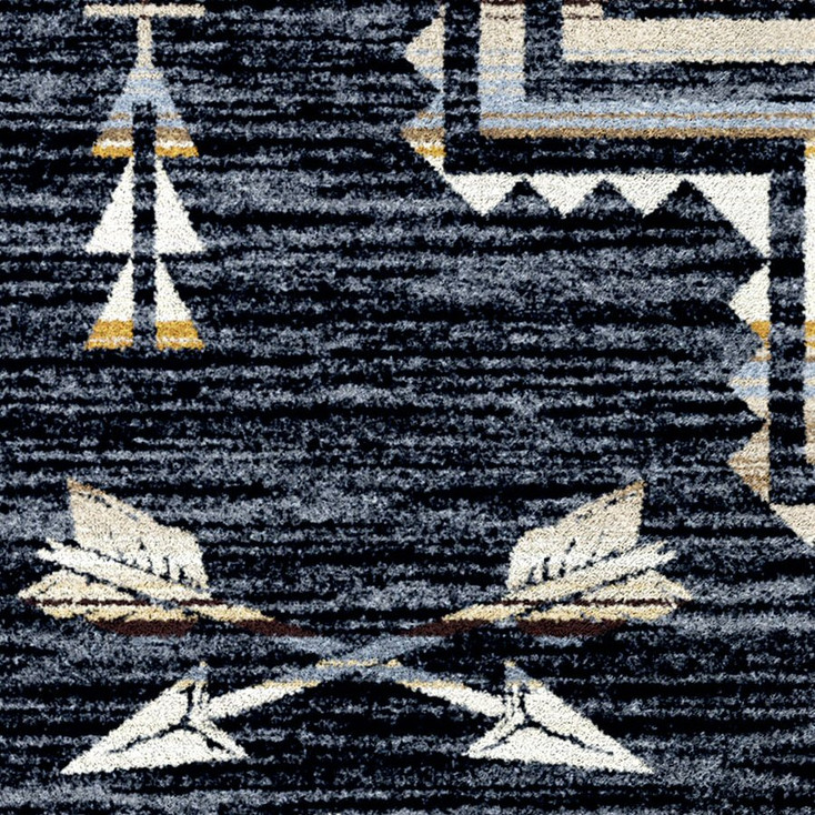 5' x 8' Shoot Me Straight Natural Southwest Rectangle Rug