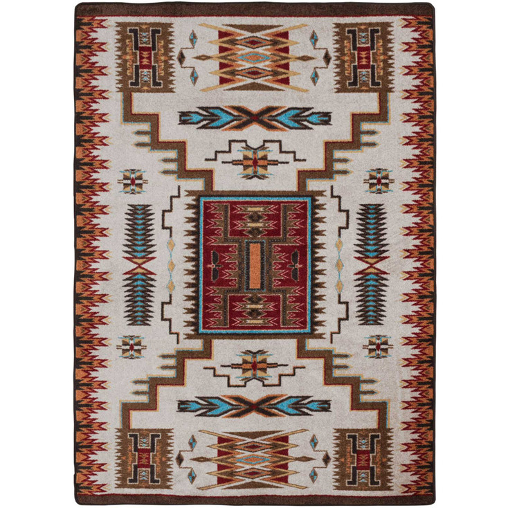 5' x 8' Storm Catcher Rust Southwest Rectangle Rug