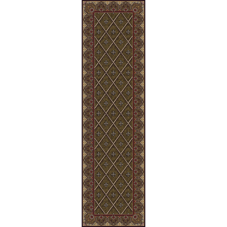 2' x 8' Trail Blazer Meadow Western Rectangle Runner Rug