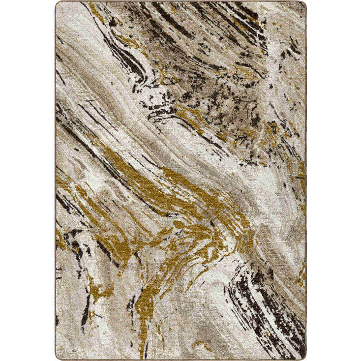 3' x 4' Petrified Multi Rectangle Scatter Nylon Area Rug