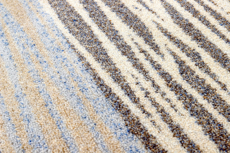4' x 5' Earth Rhythms Coastal Rectangle Nylon Area Rug