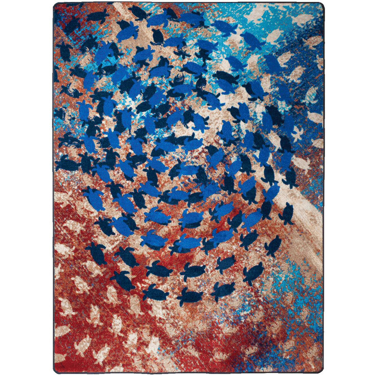 5' x 8' Ed Bock The Journey Rectangle Nylon Area Rug