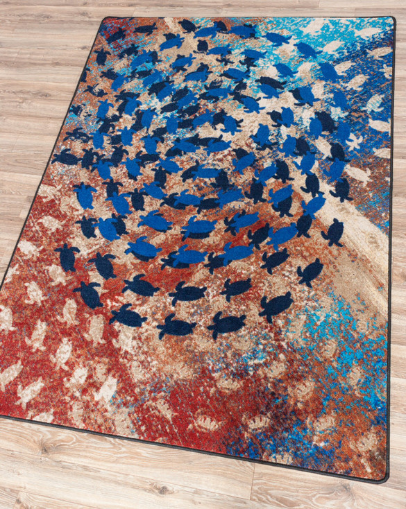 8' x 11' Ed Bock The Journey Rectangle Nylon Area Rug