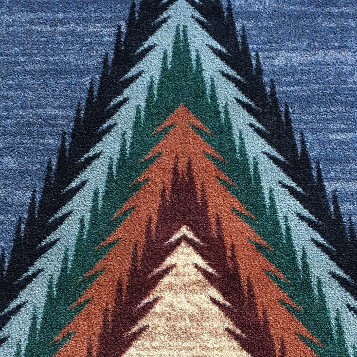 5' x 8' Razzle Forester Rectangle Nylon Area Rug