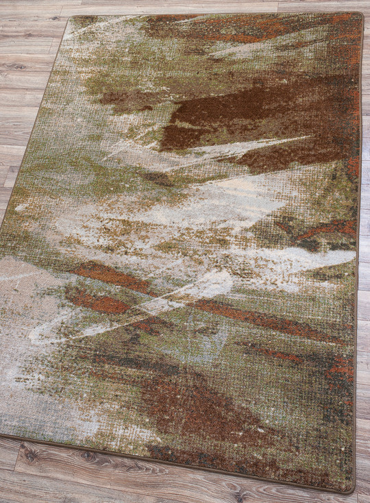 4' x 5' Wasteland Earthen Rectangle Nylon Area Rug