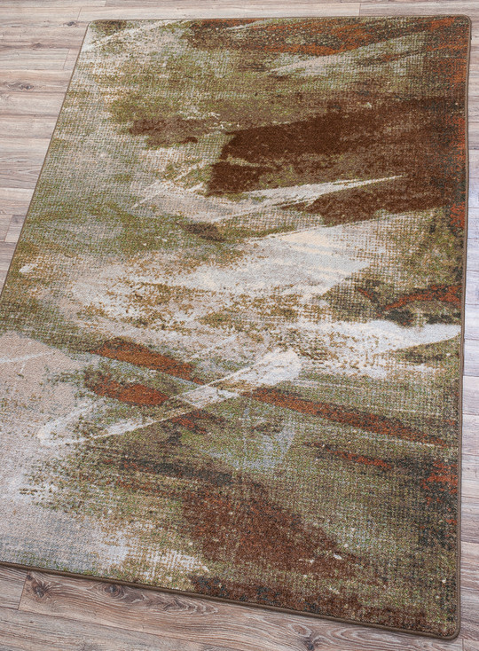 5' x 8' Wasteland Earthen Rectangle Nylon Area Rug