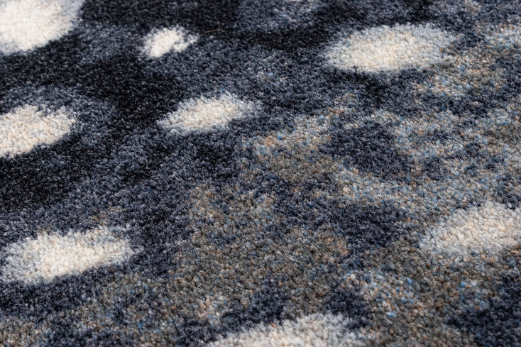 3' x 4' Night Hide Midnight Rectangle Scatter Nylon Area Rug
