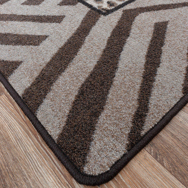 3' x 4' Saharan Roots Earthenware Rectangle Scatter Nylon Area Rug