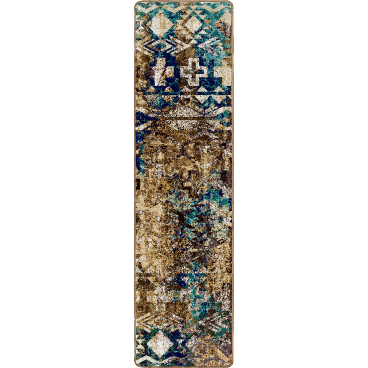 2' x 8' Featherstone Old World Southwest Rectangle Runner Nylon Area Rug