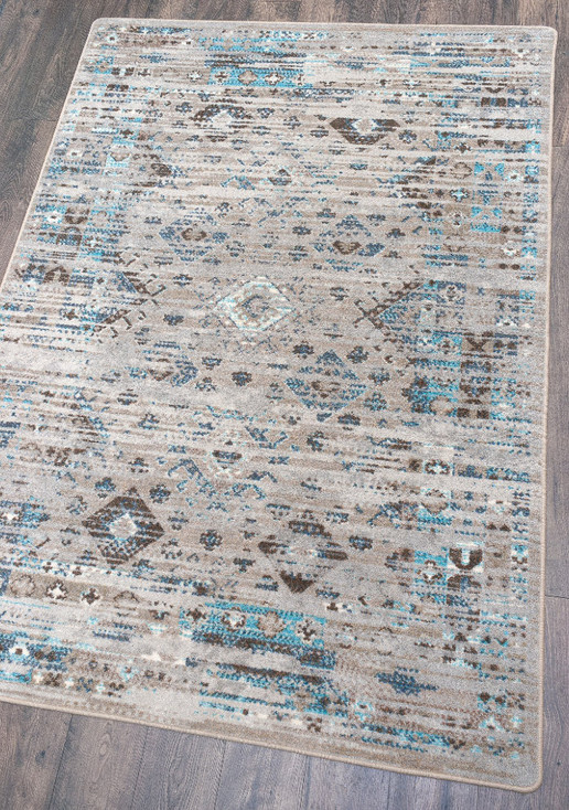 8' x 11' Redemption Distressed Tundra Rectangle Nylon Area Rug