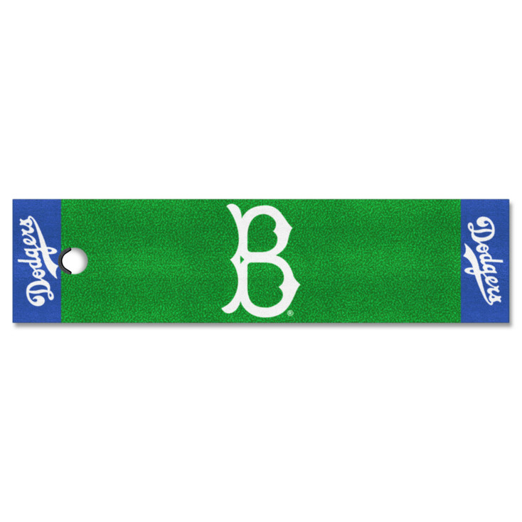 18" x 72" 1949 Brooklyn Dodgers Retro Logo Putting Green Runner Mat