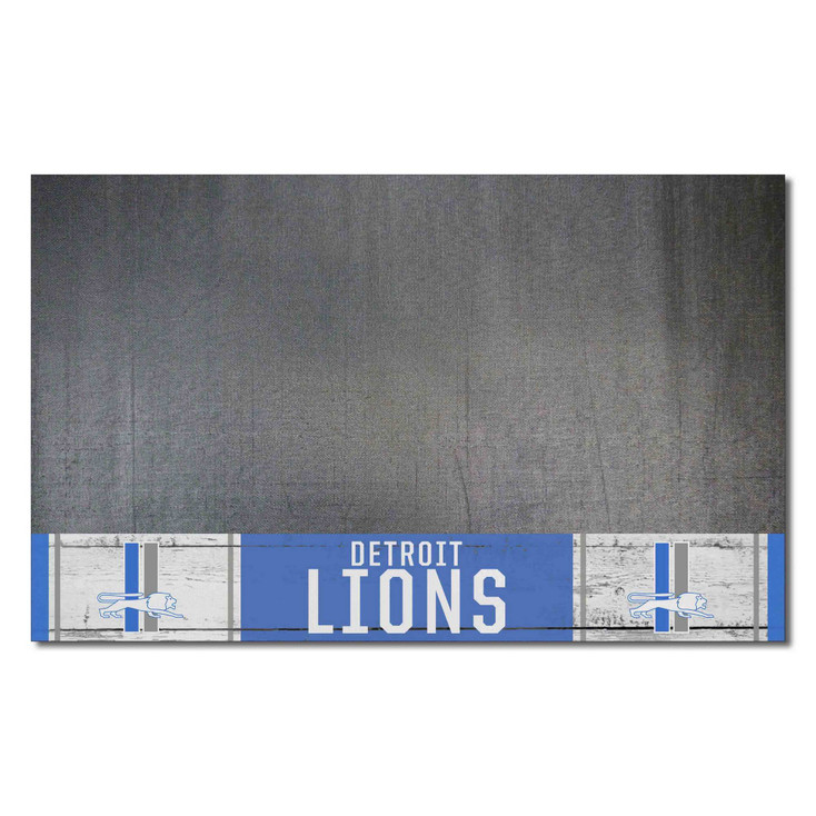 26" x 42" Detroit Lions Retro Logo Grill Mat