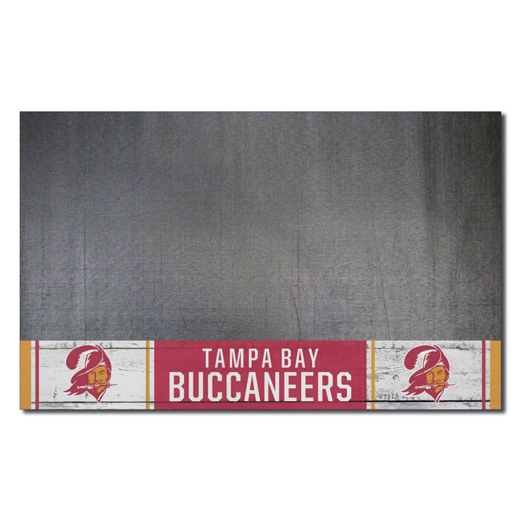26" x 42" Tampa Bay Buccaneers Retro Logo Grill Mat