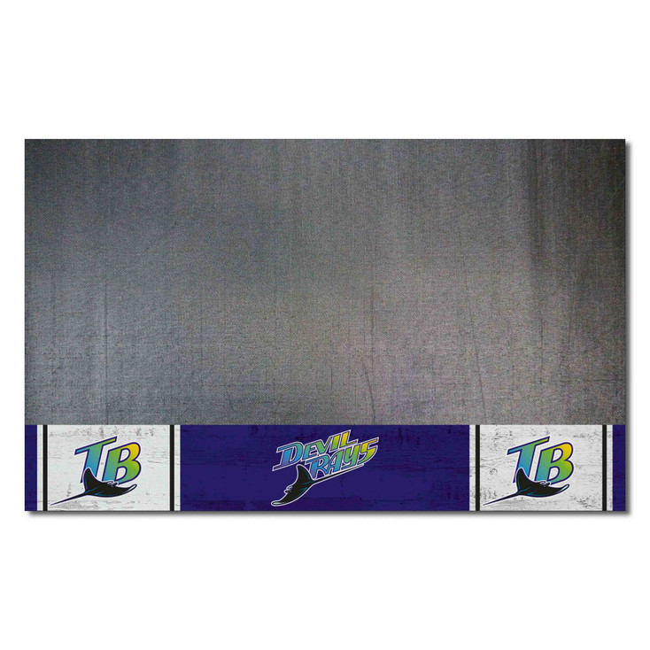 26" x 42" 1998 Tampa Ray Devil Rays Retro Logo Grill Mat