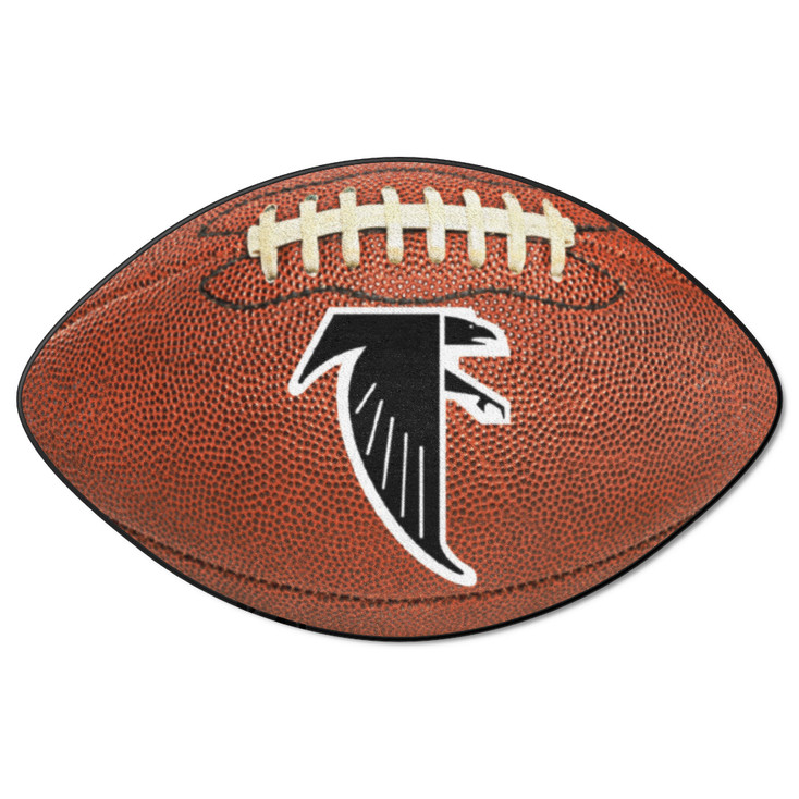 20.5" x 32.5" Atlanta Falcons Retro Logo Football Shape Mat