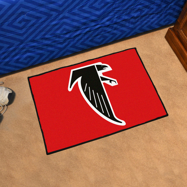 19" x 30" Atlanta Falcons Retro Logo Rectangle Starter Mat