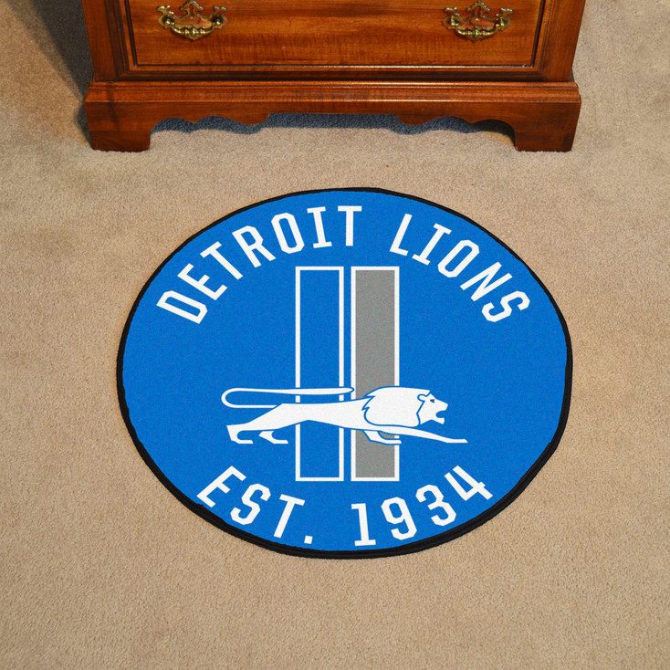 Detroit Lions All-Star Mat - Retro