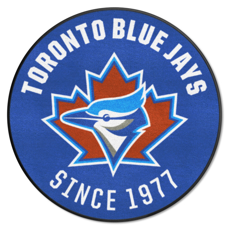 27" 1997 Toronto Blue Jays Retro Logo Roundel Round Mat