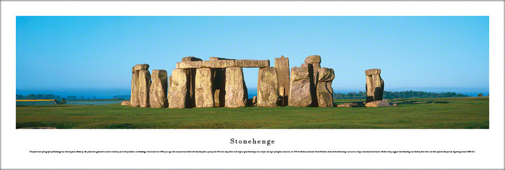Stonehenge Panoramic Art Print