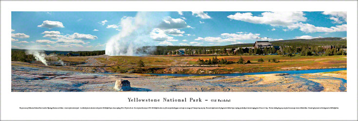 Yellowstone National Park Panoramic Art Print