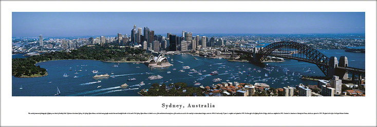 Sydney, Australia Skyline Panoramic Art Print