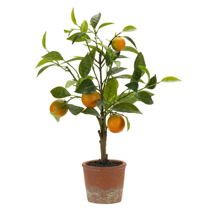 21.5" Potted Orange Tree