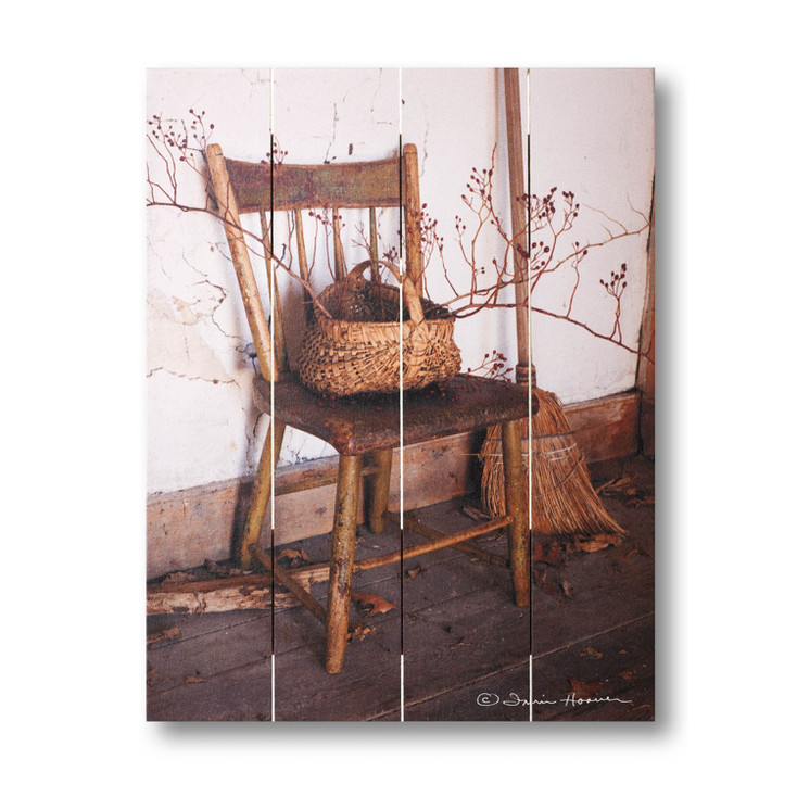 12" Grandma's Chair Wood Pallet Wall Art