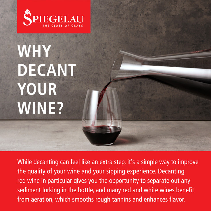 Spiegelau Style 1L Wine Decanter