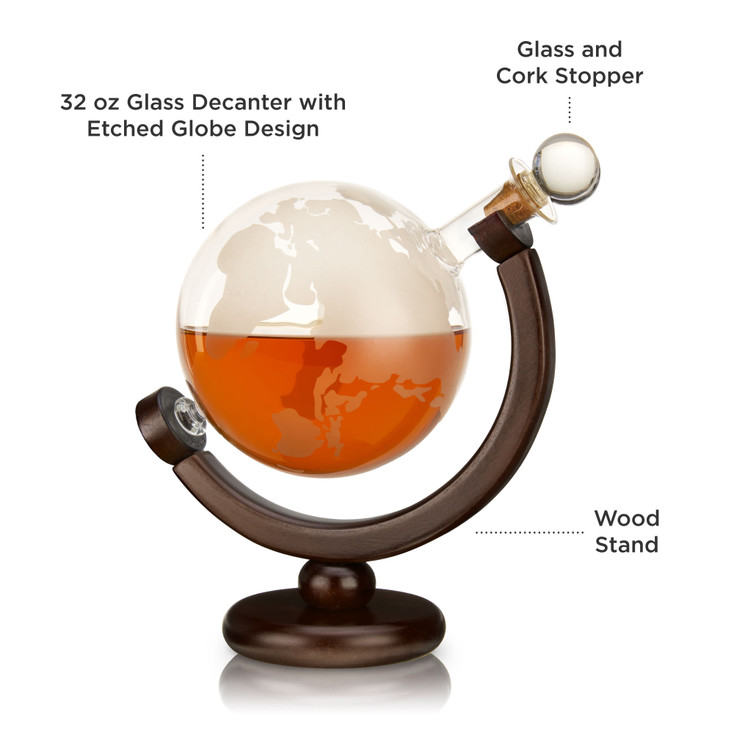 Globe Liquor Decanter by Viski&reg;