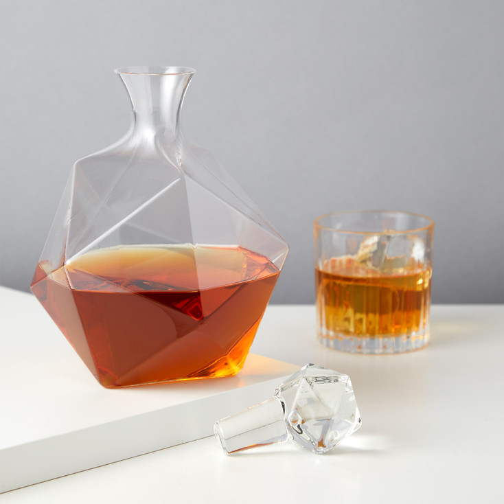 Faceted Crystal Liquor Decanter by Viski&reg;