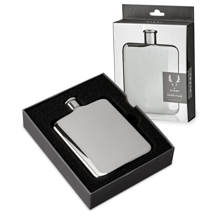 Silver Flask by Viski