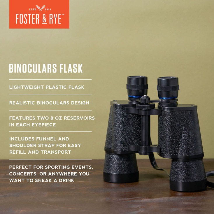 Binoculars Flask by True