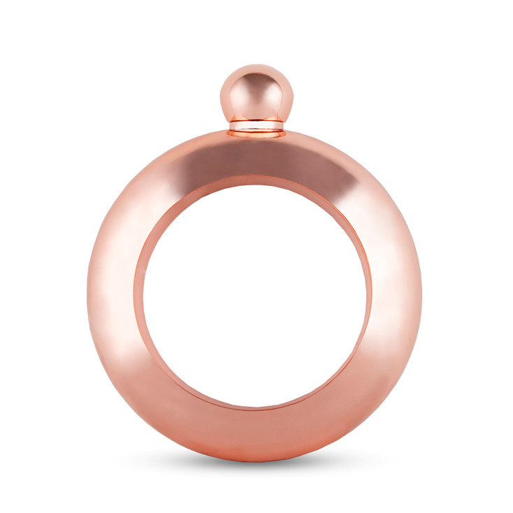 Charade: Rose Gold Bracelet Flask by Blush