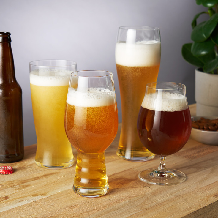 Spiegelau Classic Beer Glasses Tasting Kit, Set of 4