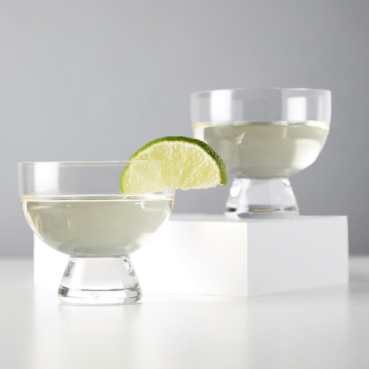 Crystal Mezcal Glasses by Viski, Set of 2