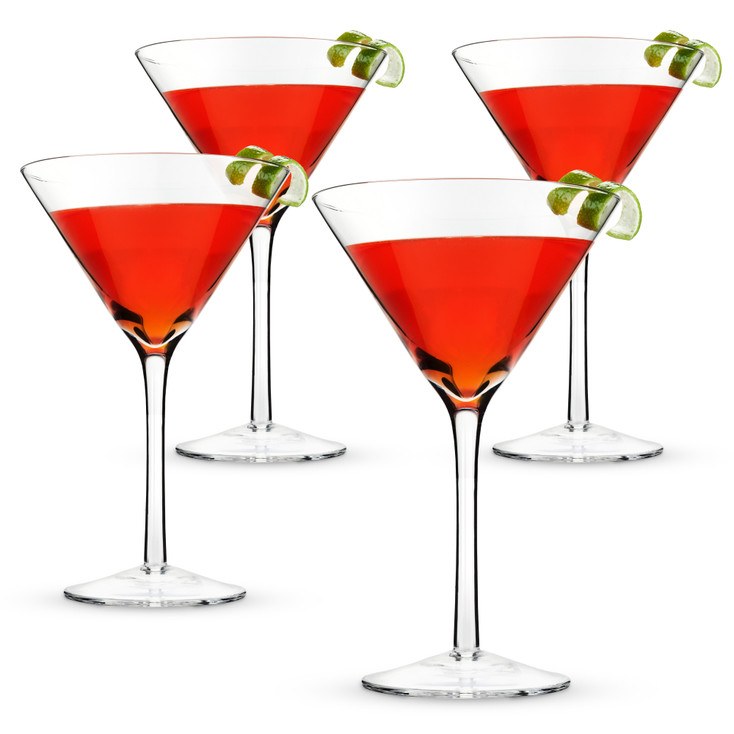 Manhattan Martini Glasses by True, Set of 4