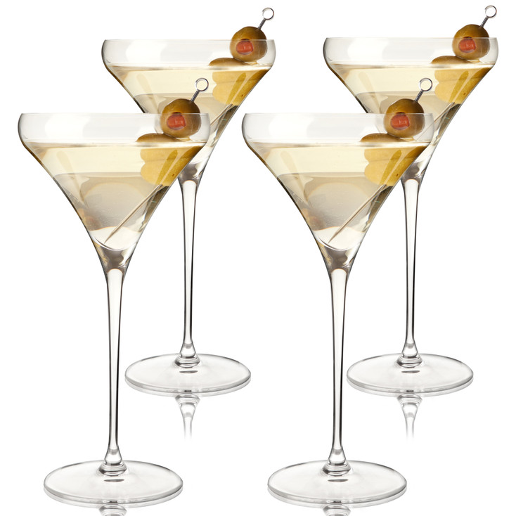 Spiegelau 9.2 oz Willsberger Martini Glasses, Set of 4