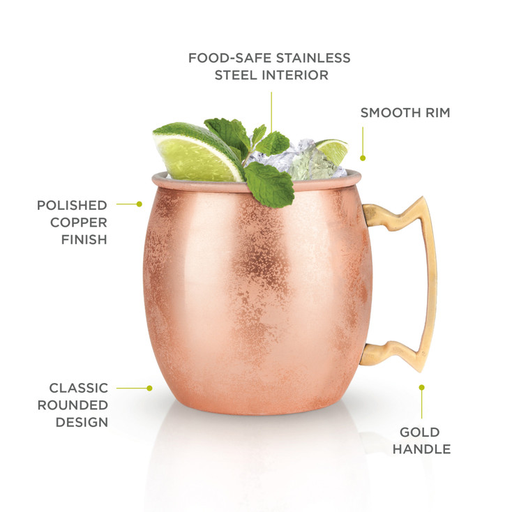 Moscow Mule: Copper Cocktail Mug