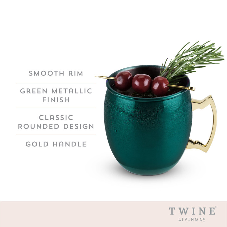 Emerald Moscow Mule Mug by Twine Living